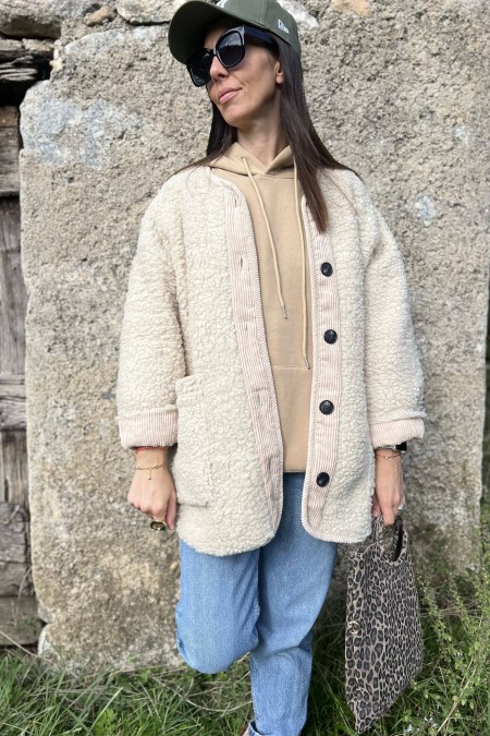 VESTE MANON BEIGE